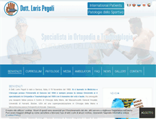 Tablet Screenshot of drpegoli.com